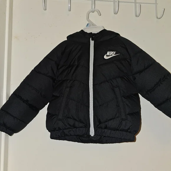 Nike Kids Black Puffer Jacket 18 Months LIKE NEW!! - Picture 13 of 13